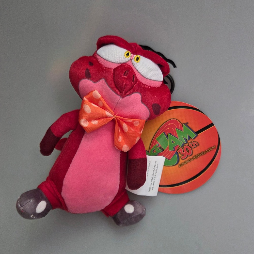 Space Jam 30th Anniversary Sniffles Mouse Plush Backpack Clip Red S26SJ67798-TG